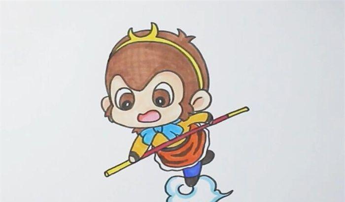 京剧美猴王简笔画