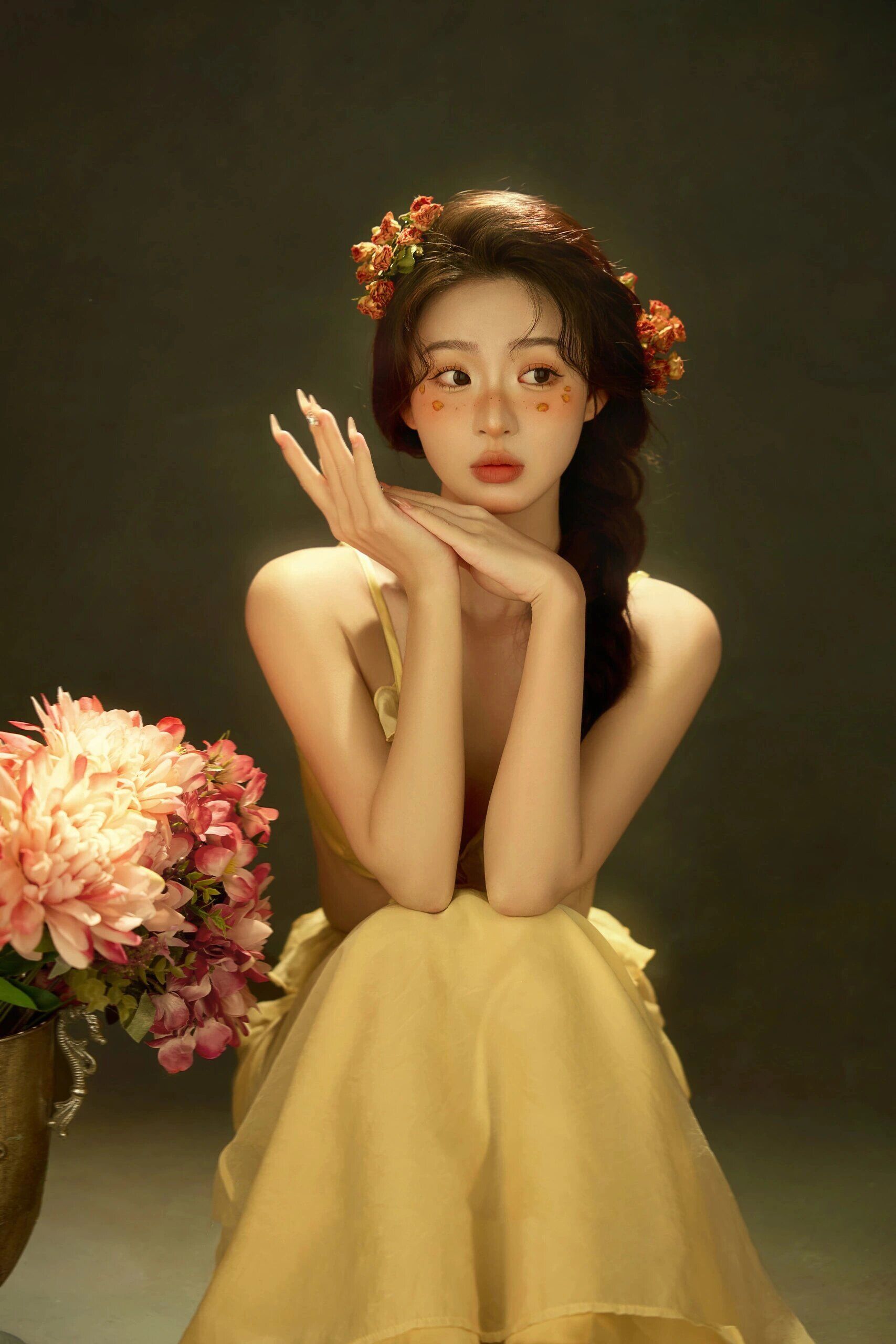 从油画里跑出来的少女🌷法式油画风写真