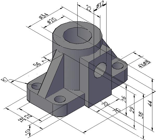 三维绘图练习20例