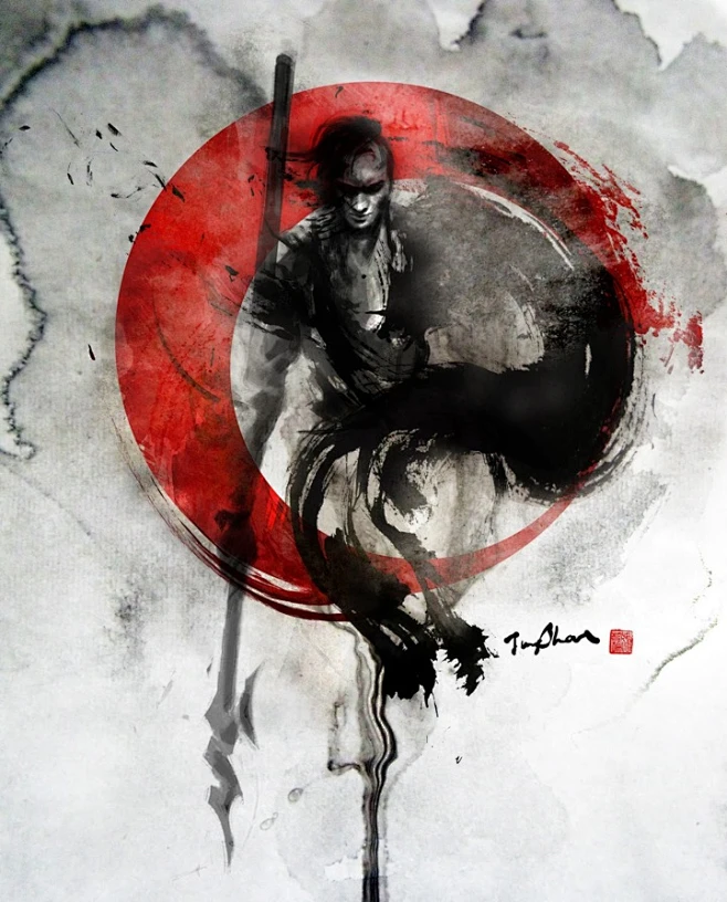 充满力量与灵动的水墨画 jungshan | ㄇㄞˋ点子灵感创意志