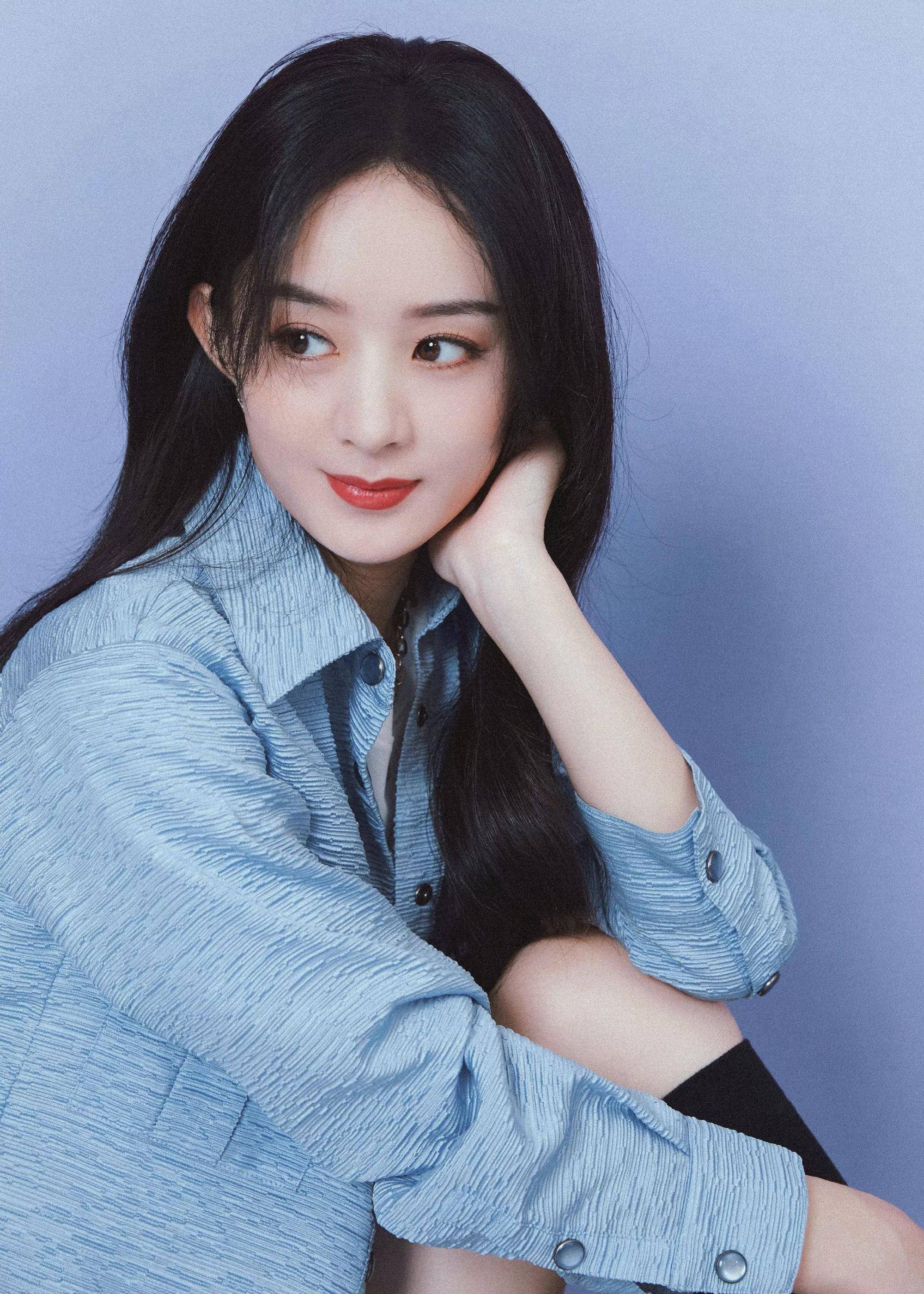 赵丽颖时尚优雅新造型:美丽公主颖