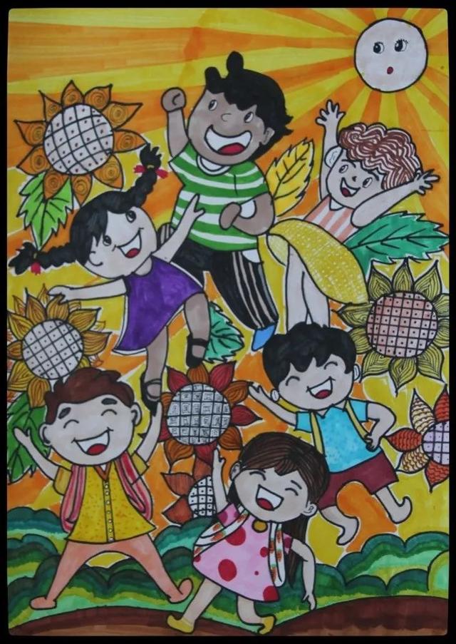 21.《阳光下成长 快乐中飞扬》杨晶旖 (12岁)