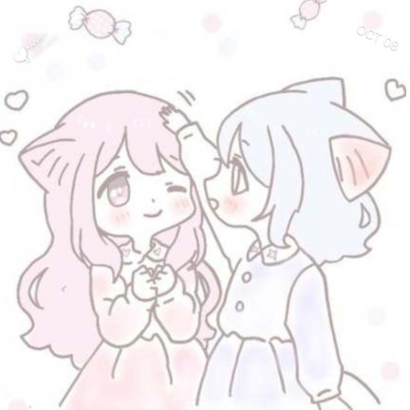 手绘简笔画女生头像可爱卡通闺蜜头像闺蜜简笔画闺蜜四人手绘简笔画