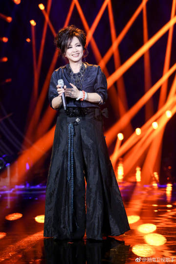 歌手#超清剧照仙女姐姐#齐豫#摇身一变. 来自湖南卫视歌手 - 微博