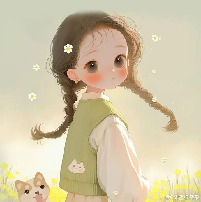 软萌灵动邻家小妹可爱头像