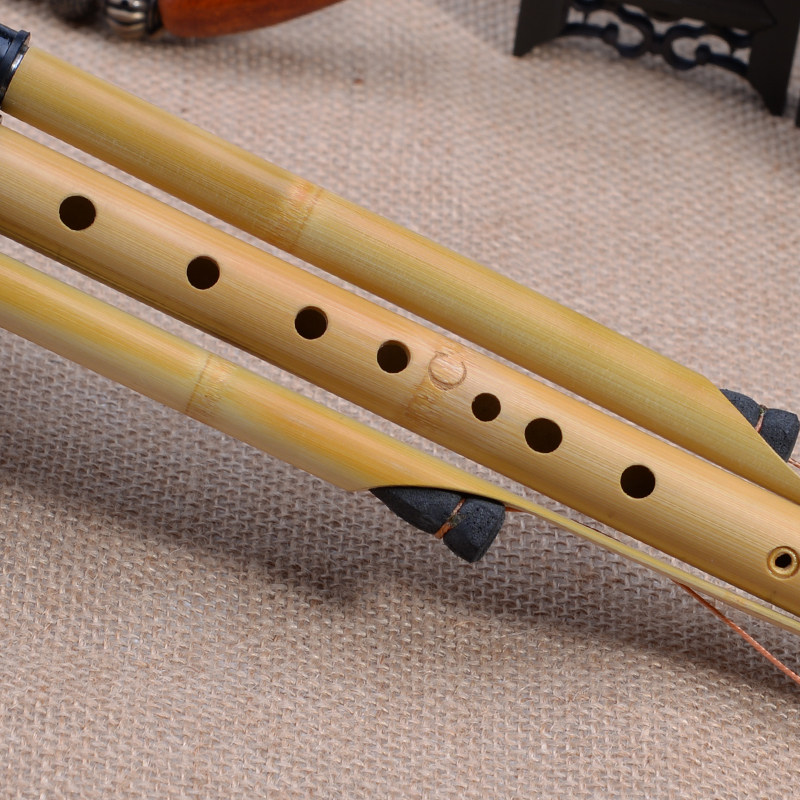 凤聆轩云南九孔葫芦丝降b调金丝竹 凤聆轩葫芦丝