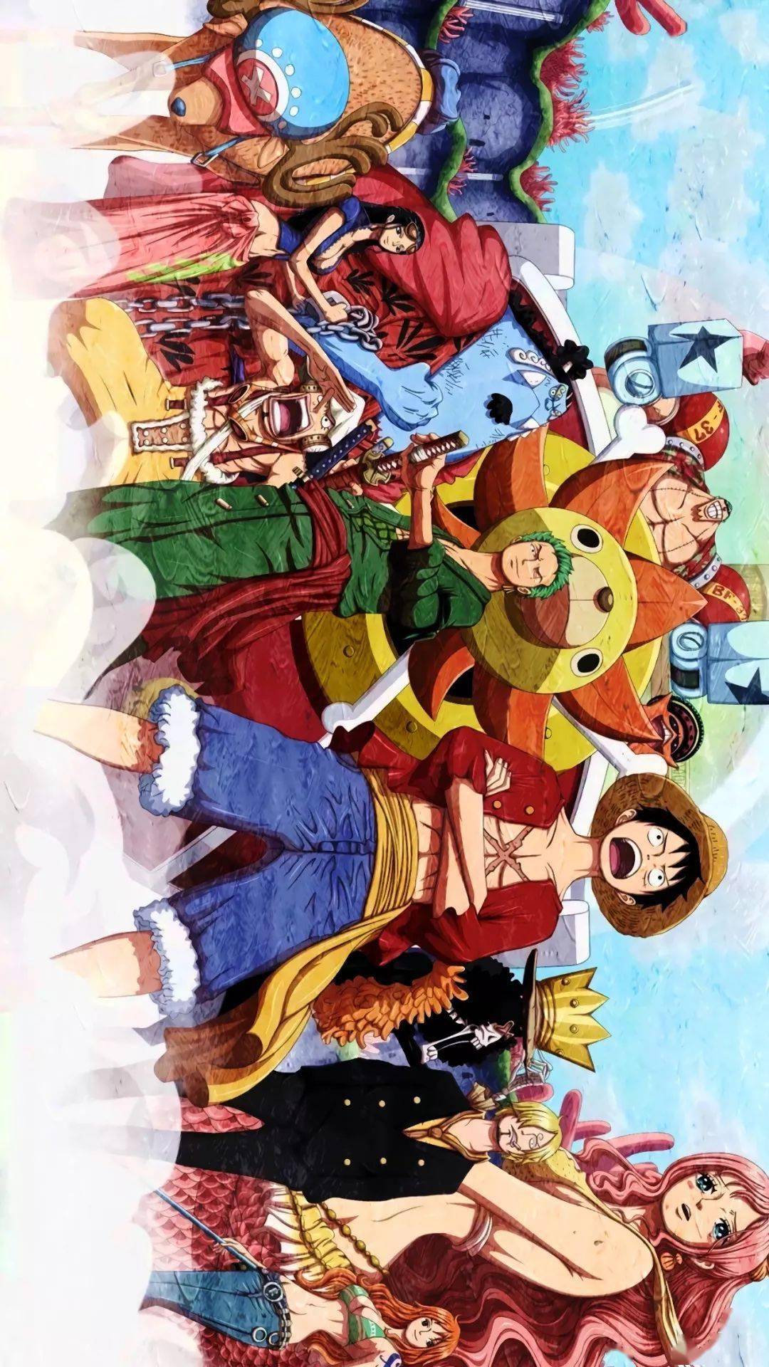 新的一年海贼王草帽团全员集合壁纸奉上