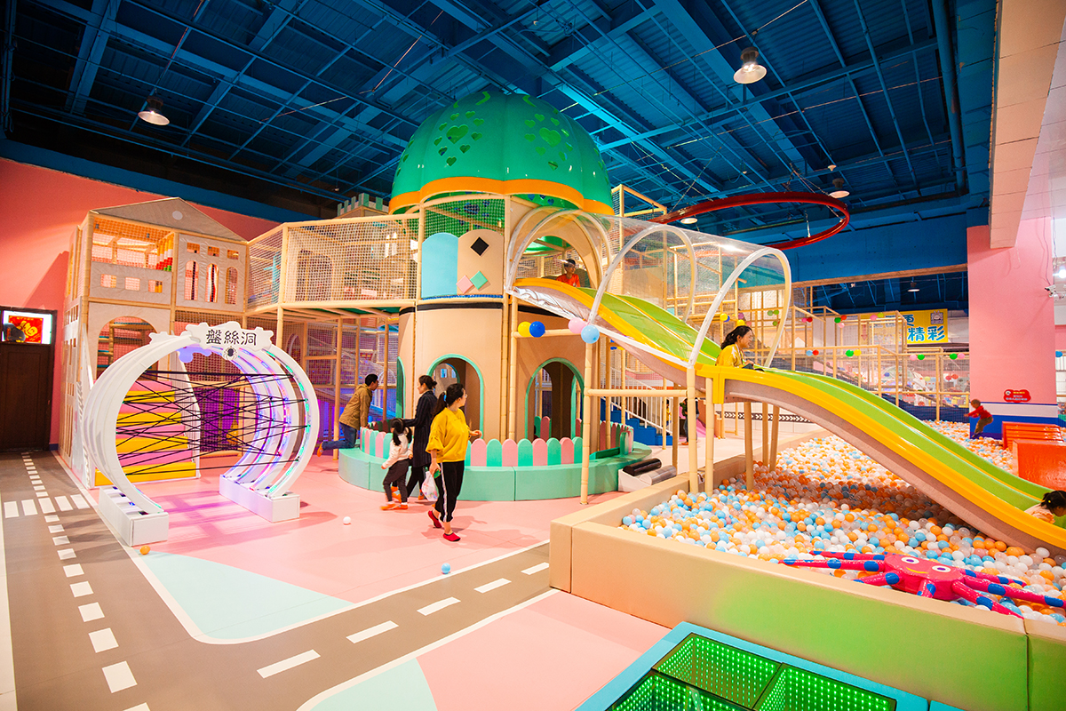 牧童淘气堡室内儿童游乐园