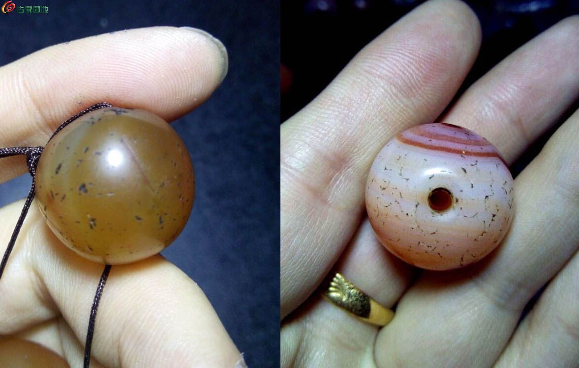 [讨论] ***老玛瑙珠子和做旧珠子对比图***