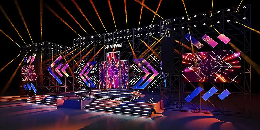 演唱会舞台设计音乐节舞美设计