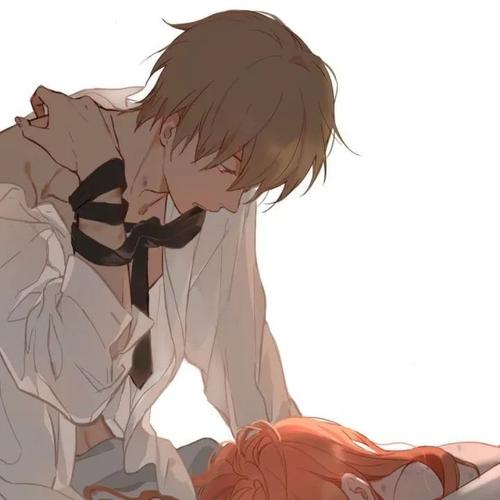 暧昧动作动漫情侣头像 动漫头像图片大全 -【爱个性】