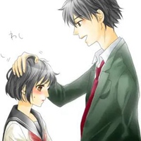 最萌身高差情侣图片 动漫最萌生高差情头两人_微信头像图片大全