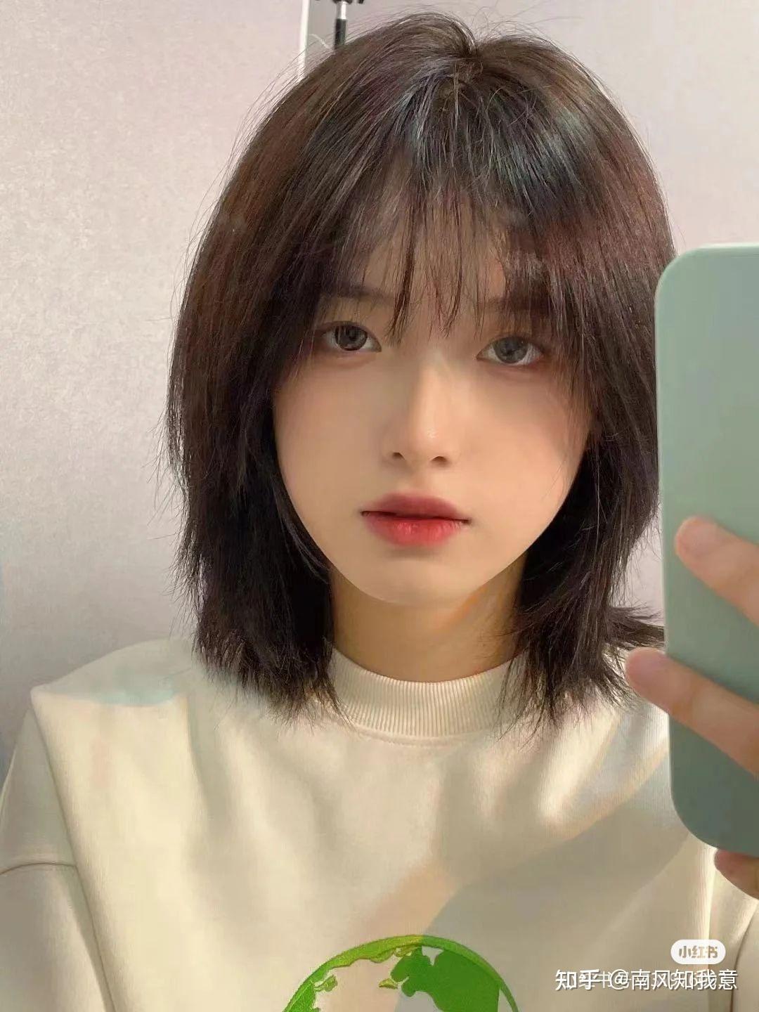 普通女孩剪日系鲻鱼头短发是怎么样的