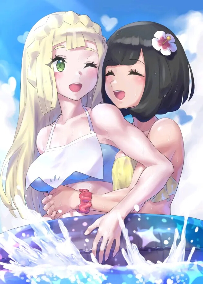 精灵宝可梦日月 莉莉艾 美月