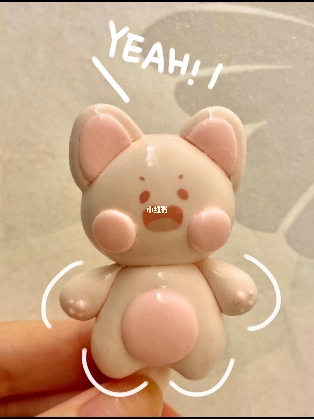 超轻粘土嘟嘟猫嘟嘟猫粘土冰箱贴教程