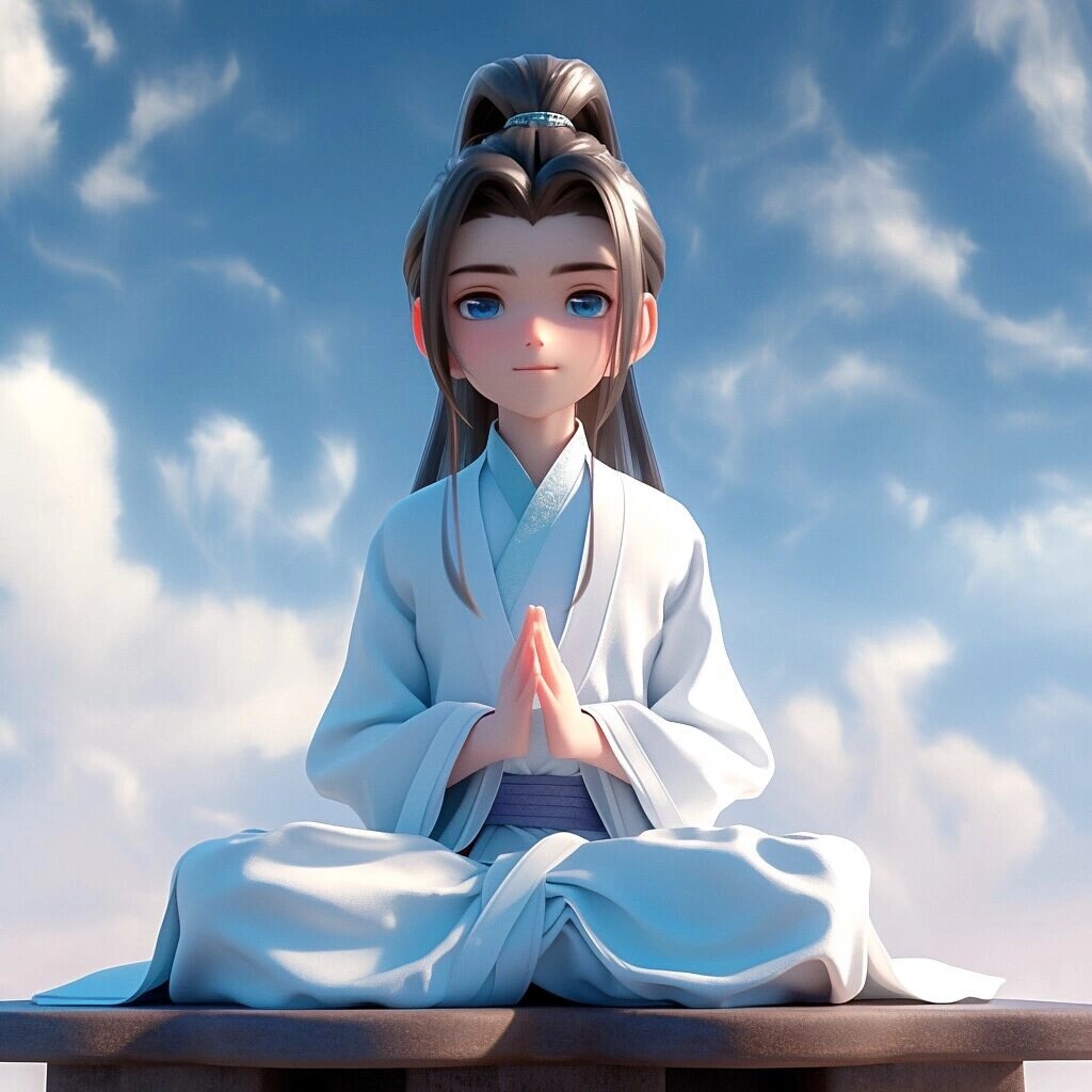 修行佛系的道系男头像  每张都很有特点,都好喜欢阿.