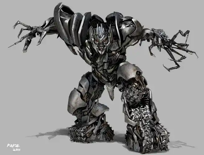 变形金刚 威震天 素描练习