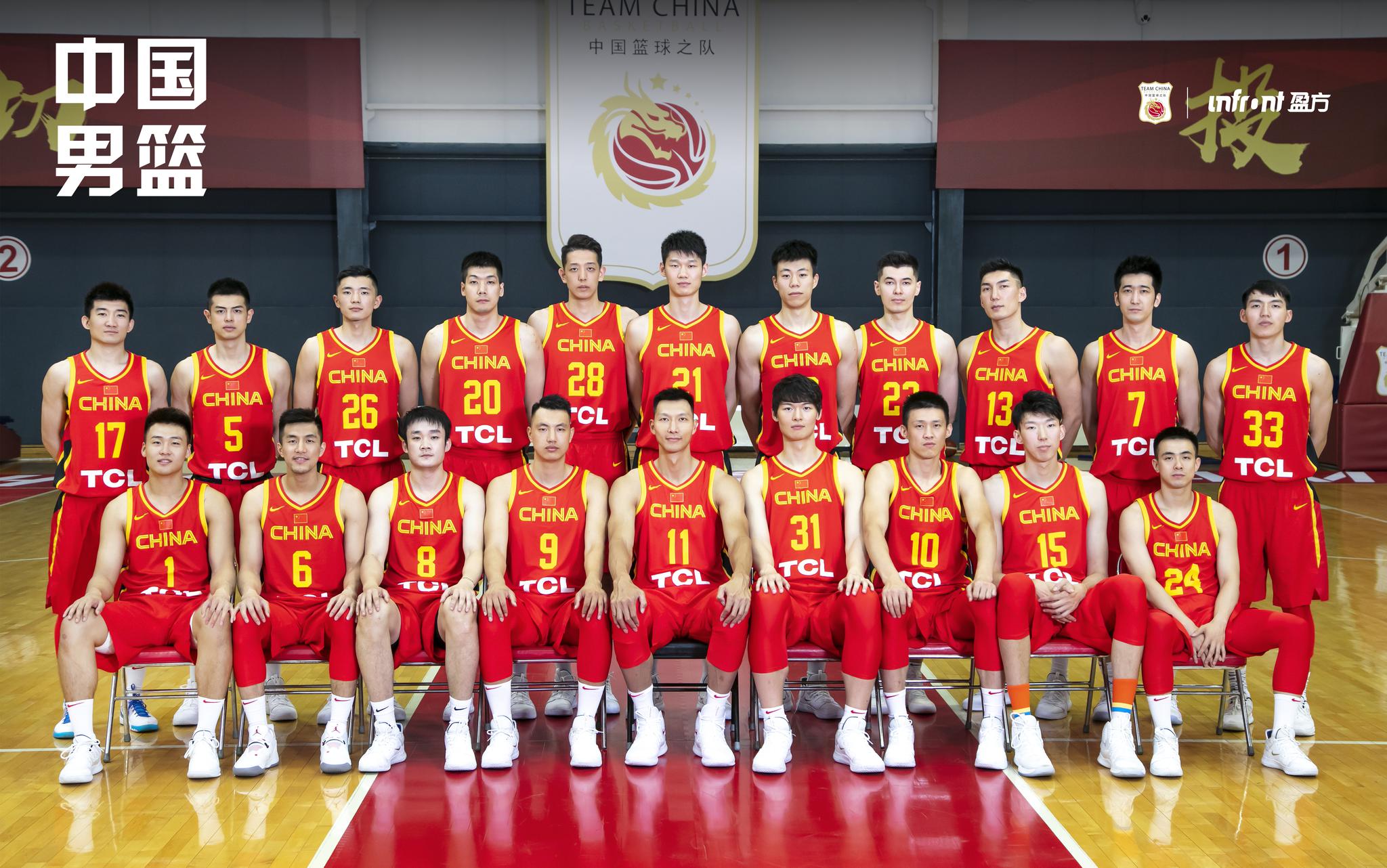 中国男篮大合影