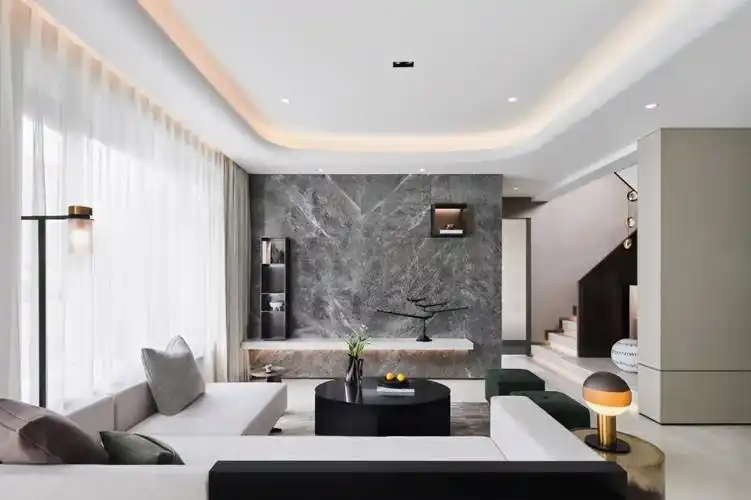 城市之光180平现代轻奢风装修玩转积木元素你的家也能如此有个性