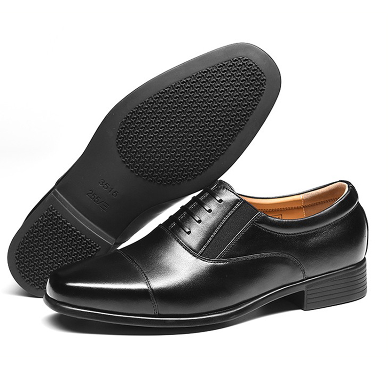 三接头皮鞋正品07军官皮鞋军鞋男制式真皮商务男鞋