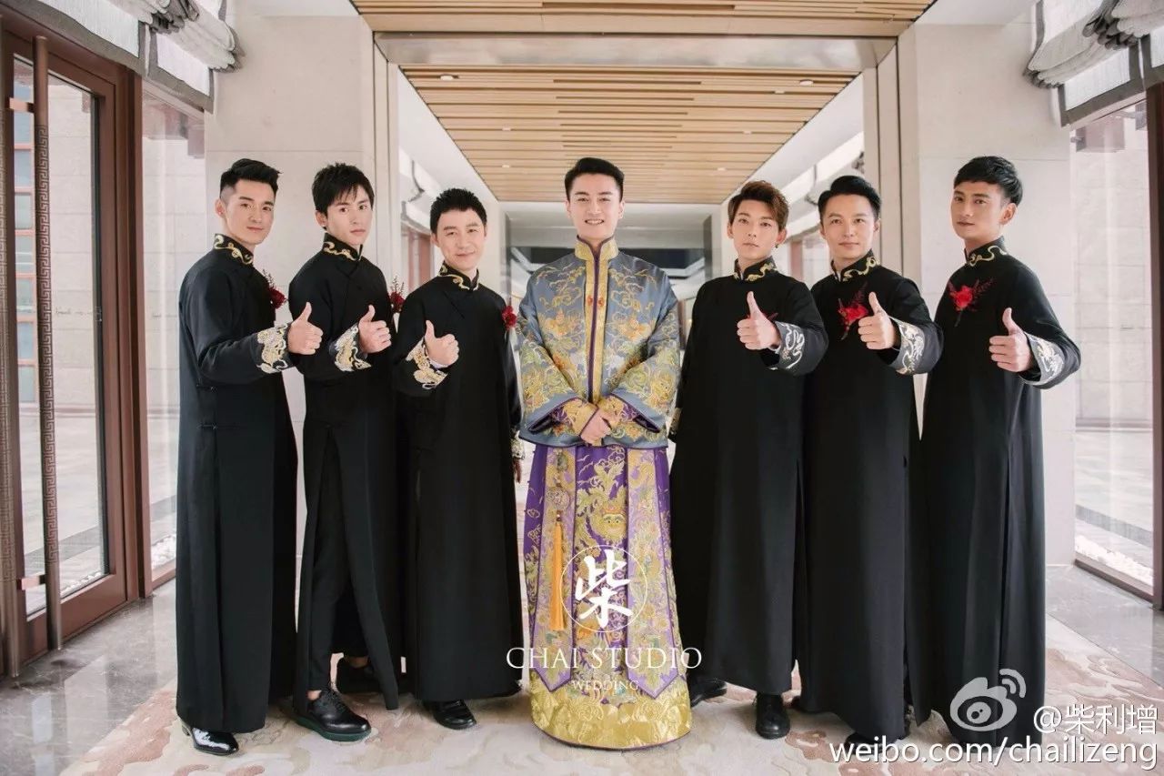 有了这些颜值爆表的"伴郎天团"助力,新娘还会不想嫁?