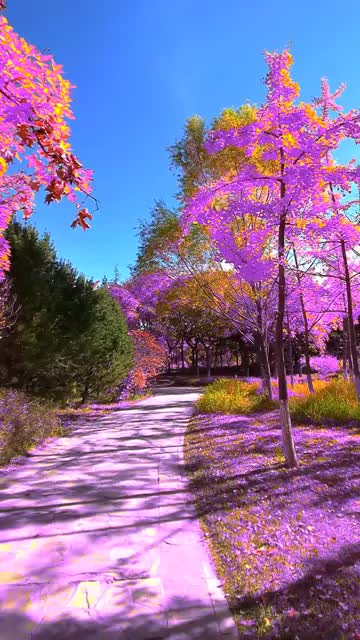 四季花海 #人间仙境 #手机原创摄影