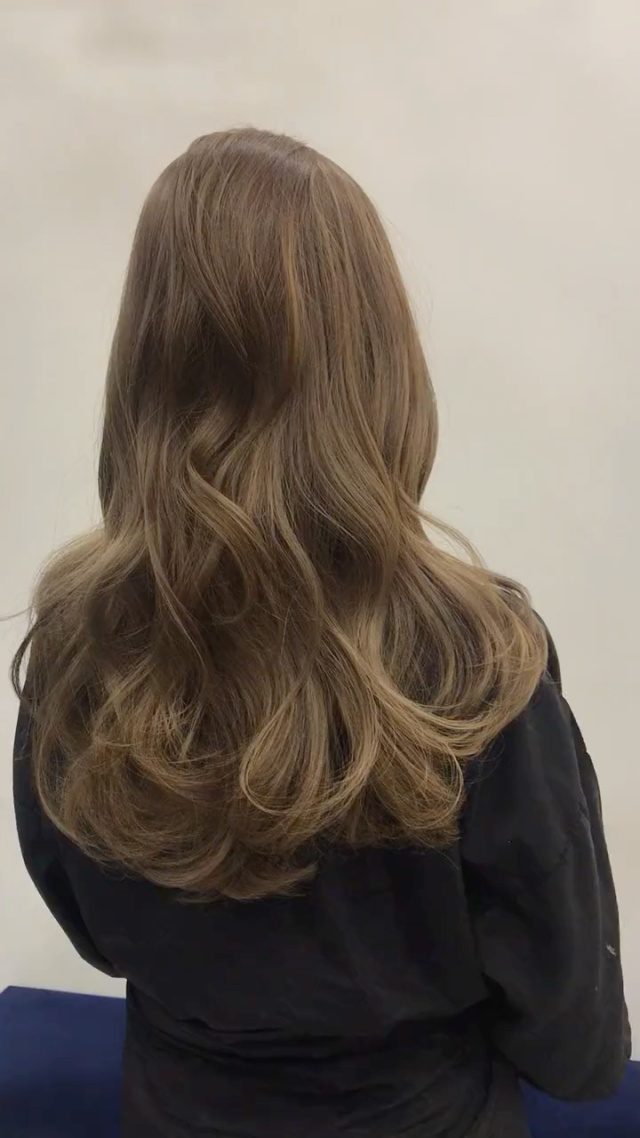 奶茶棕色#我的头发我做主#衡阳染发