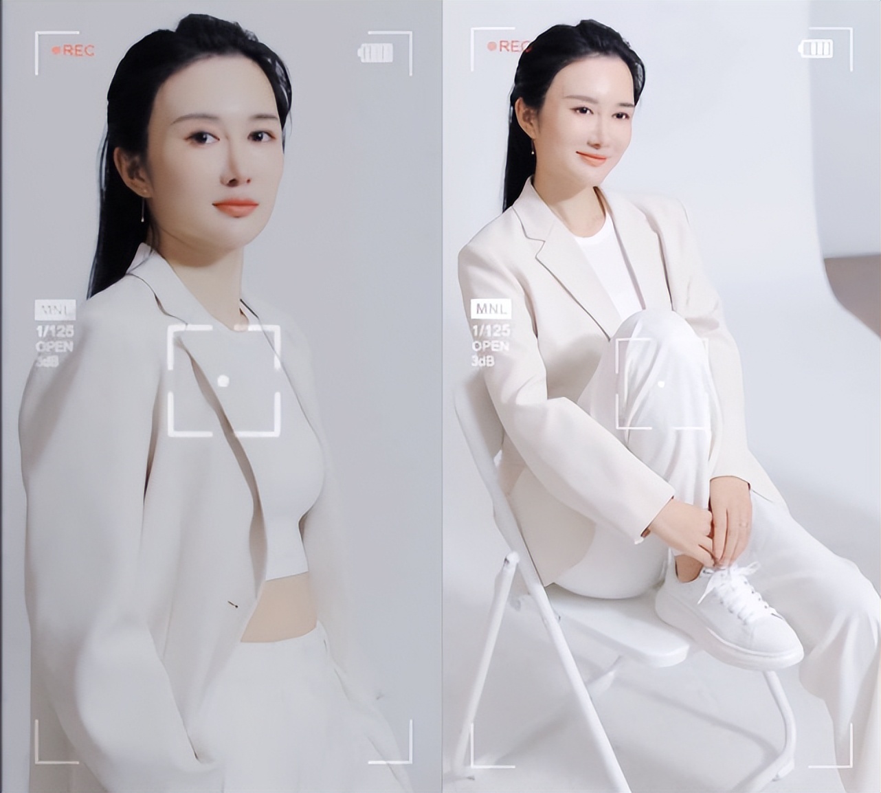 71岁张纪中晒老婆写真大片40岁杜星霖秀小蛮腰越穿越年轻