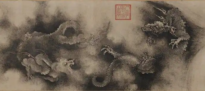 南宋陈容《六龙图》卷(局部)美国纽约时间3月9日至