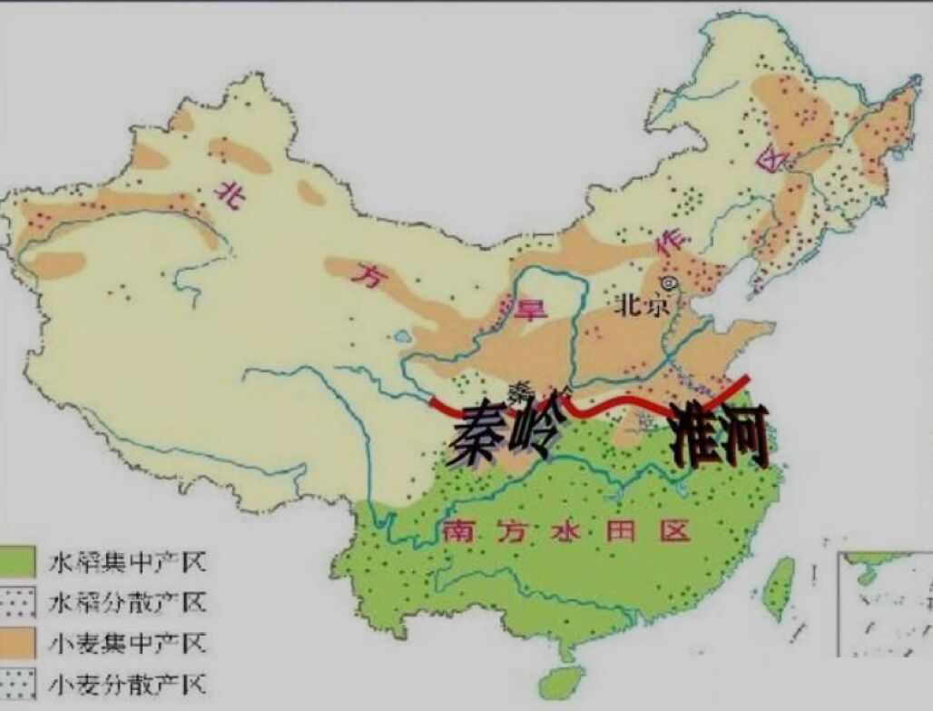 秦岭—淮河线🗺️