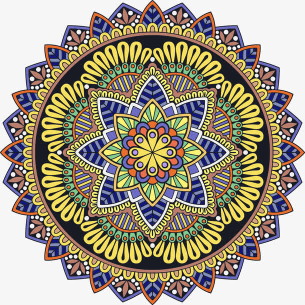 复古花纹欧式花纹底纹矢量