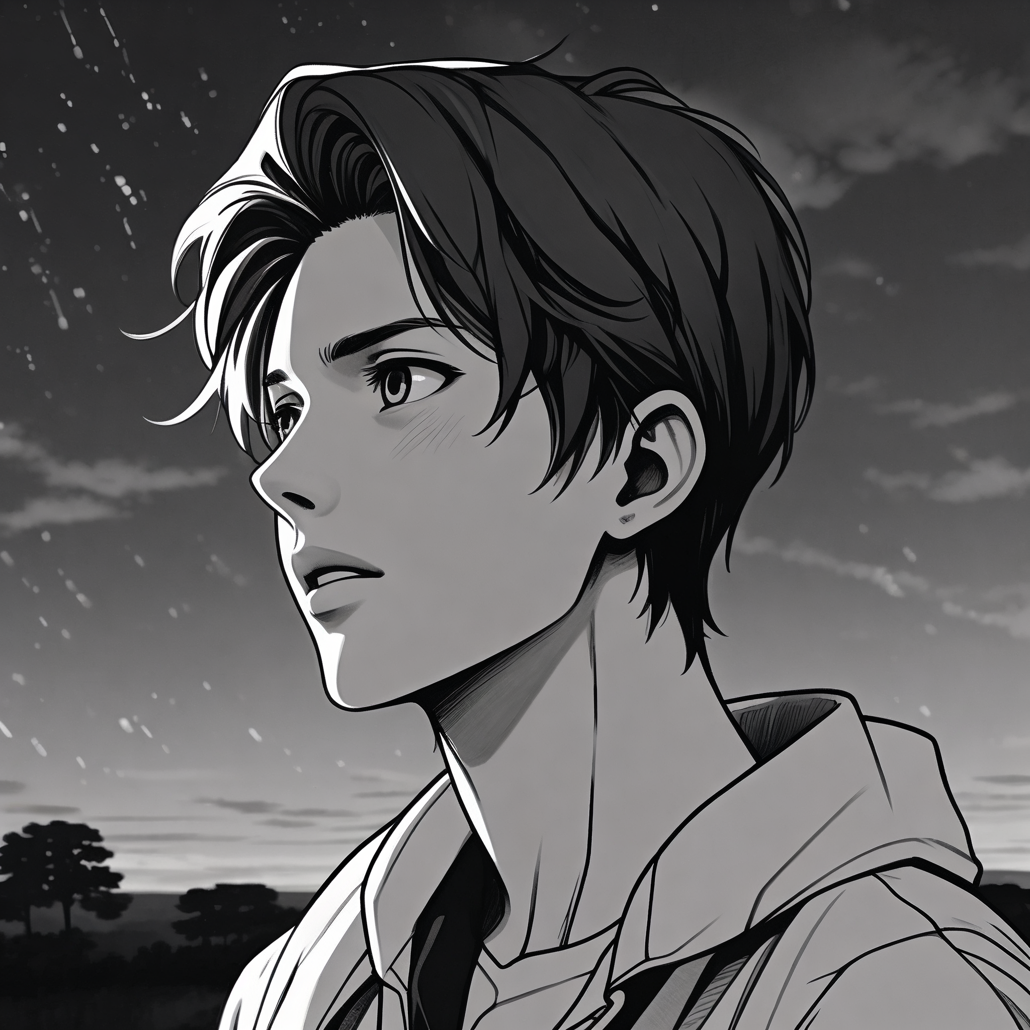 喜欢的话,就拿去做头像吧,让这份深情陪伴你每一个日夜.