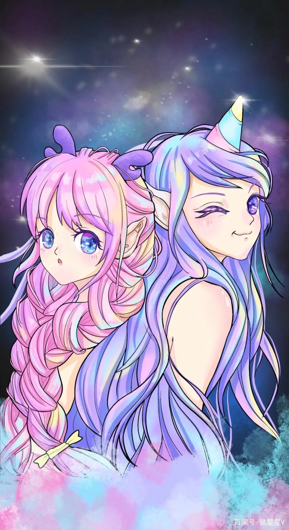 鼠星星和娜娜子壁纸