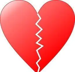 一个破碎的心图片