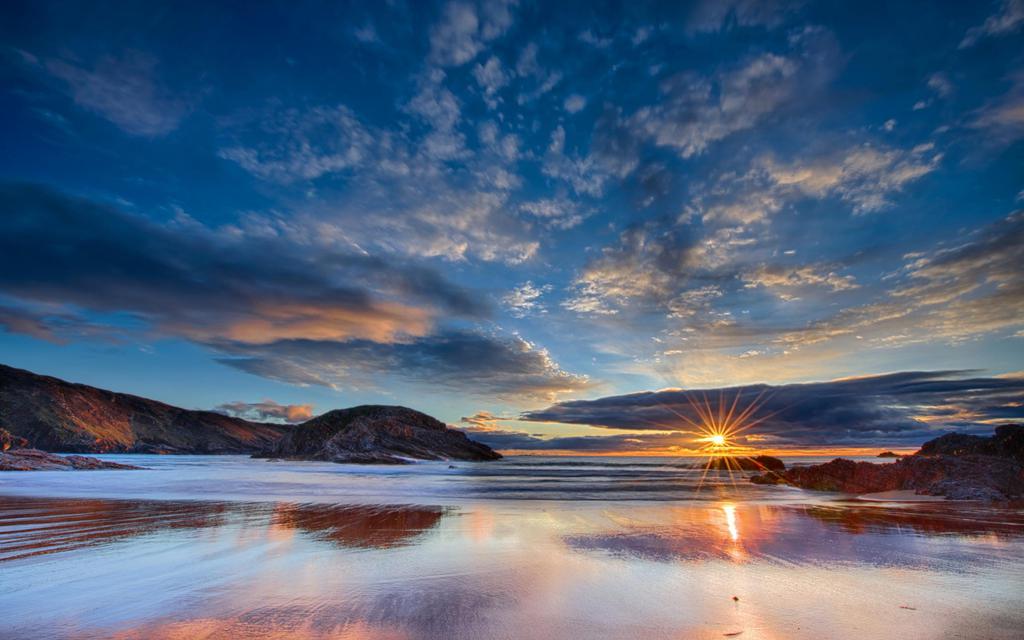 海上日出唯美壁纸,高清图片,电脑桌面-壁纸族