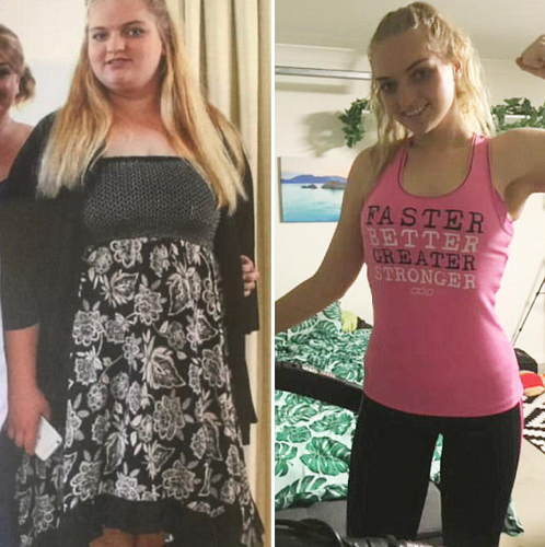 胖女孩屡次被同学欺负,健身减肥后成了时尚模特