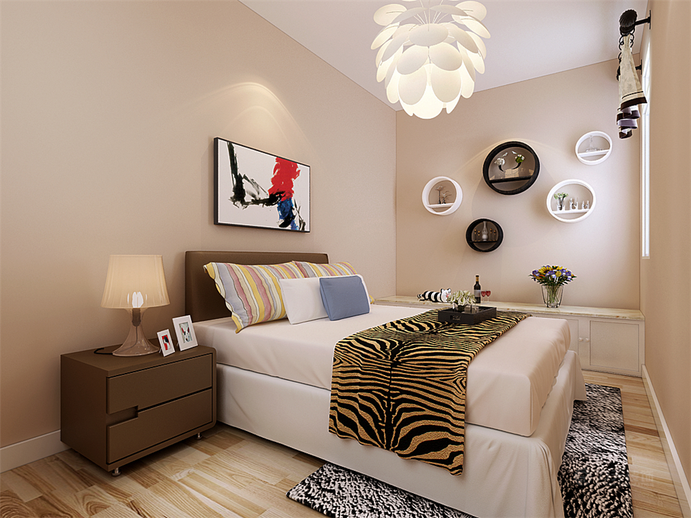 简约 二居 卧室图片来自阳光力天装饰梦想家更爱家在金桥一号 现代