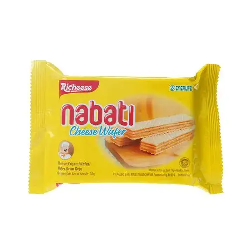 丽芝士纳宝帝奶酪味威化饼干58g