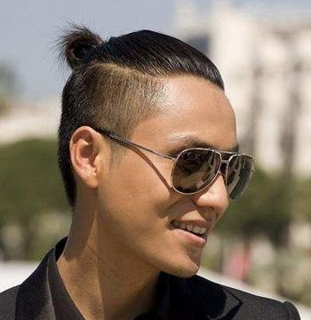 当男星扎起丸子头,要么帅爆了要么笑尿了