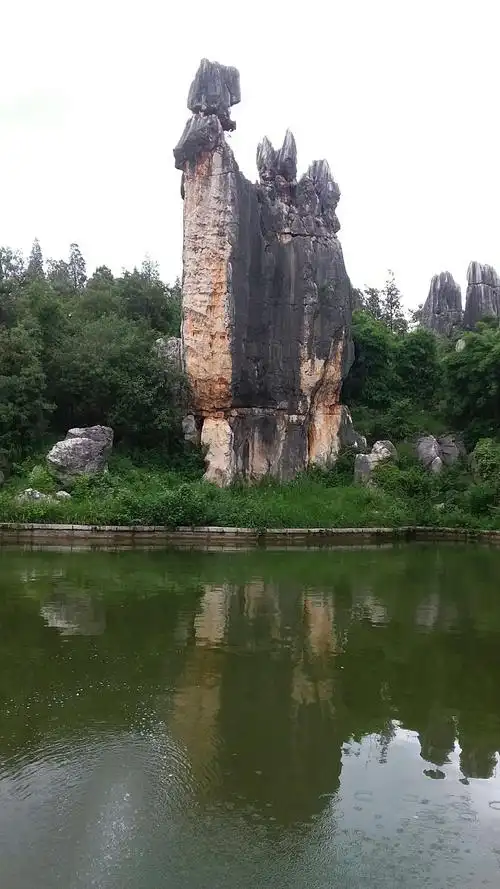 著名景点"石林"之阿诗玛.