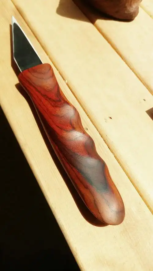 红木刀柄制作