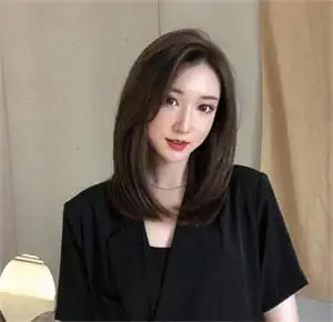 最新无刘海锁骨发直发锁骨发直发简直不要太好看_飘逸直发_女生发型