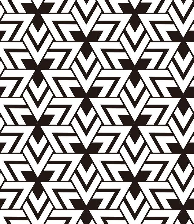 616抽象几何艺术图案面料花型印花ai矢量图背景底纹图案设计素材-淘宝