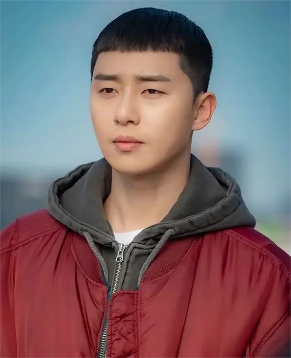 韩式栗子头发型,帅气清爽的短发,简单自然好打理_脸型_男生_技术