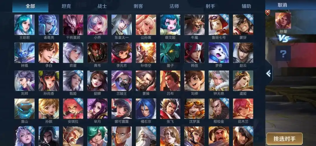 王者荣耀所有英雄介绍大全(101个英雄图及属性划分)