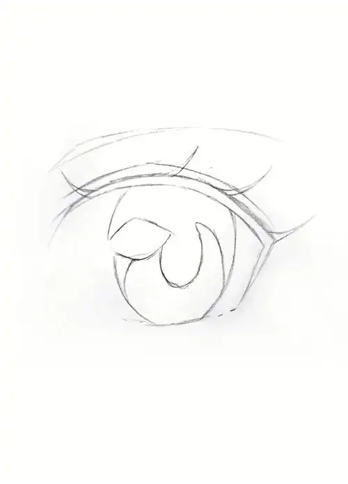 超简单3步教你画动漫眼睛09