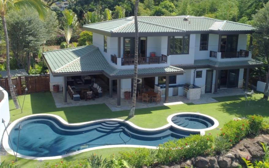 豪宅欣赏位于夏威夷南毛伊岛第一海滨社区的温馨别墅