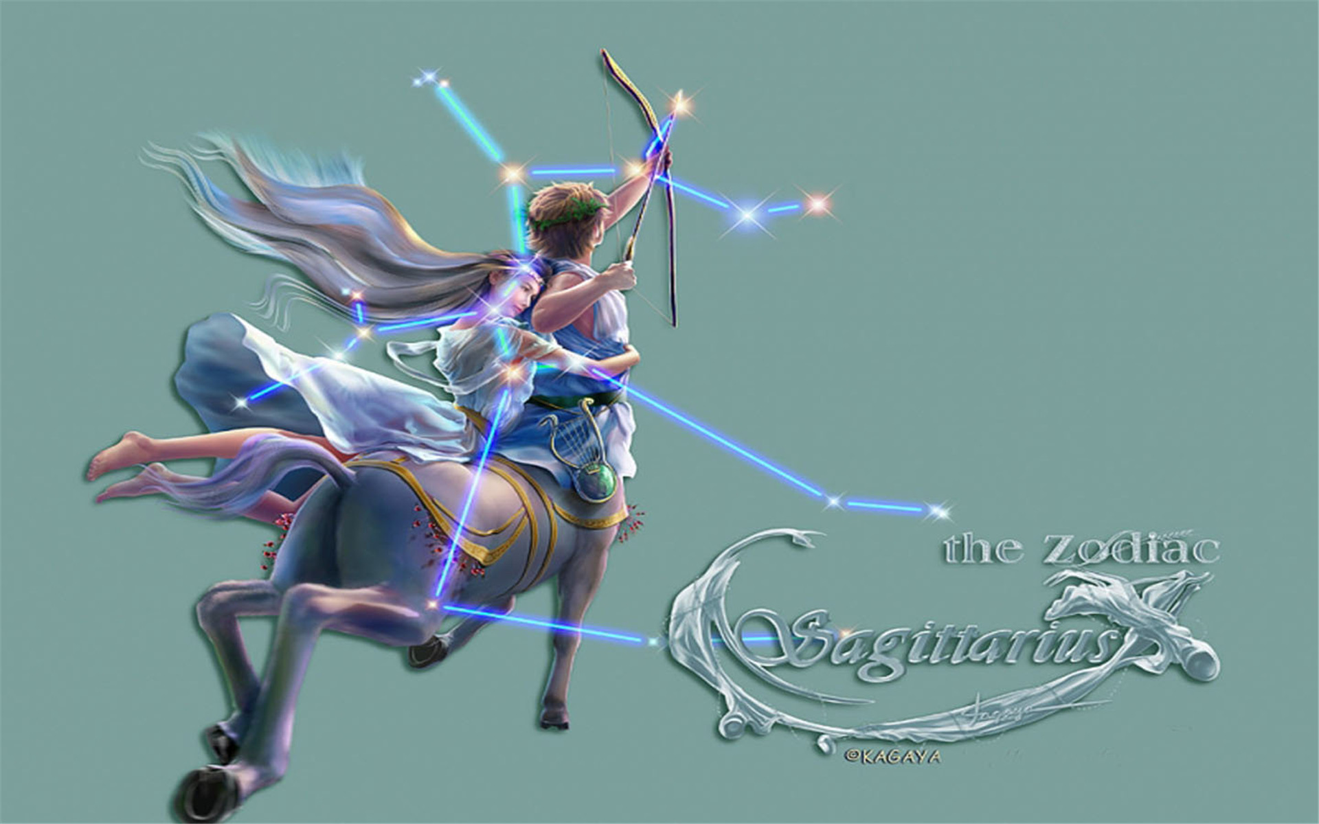 个性创意设计十二星座专属桌面壁纸高清(2)