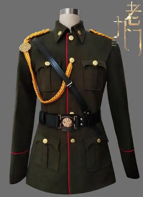现货老九门cos服 张启山 张大佛爷 军阀军装cosplay服装定制军衣