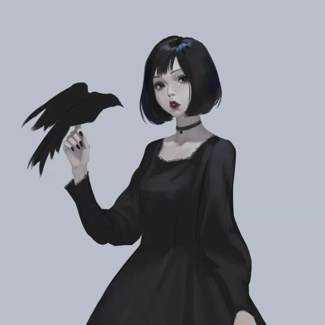 周五|冷淡忧郁系女生头像